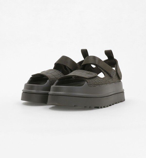 UNITED ARROWS green label relaxing「＜UGG＞ゴールデングロウ エンボスト サンダル」|サンダル|