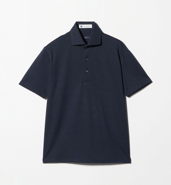 UNITED ARROWS green label relaxing「＜gim＞26SS アメリカンシーアイランド ビズ ポロシャツ -吸水速乾-」|ポロシャツ|NAVY