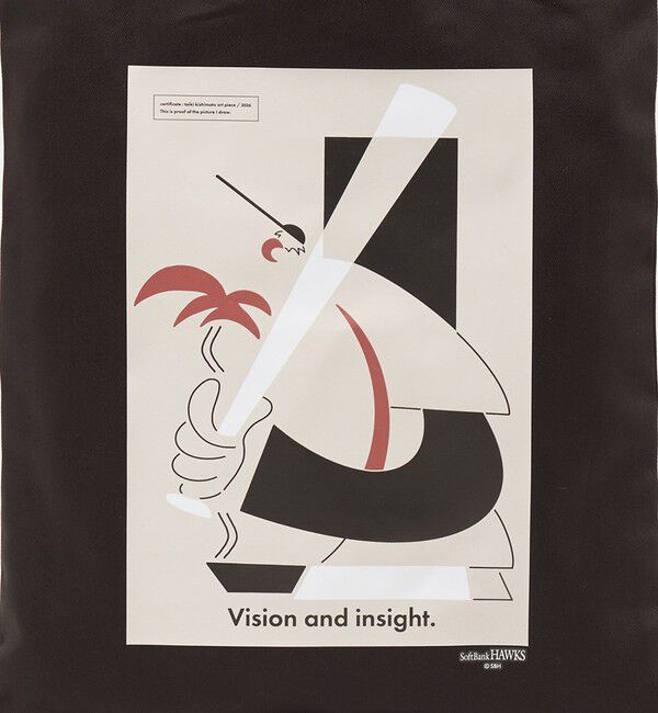 UNITED ARROWS green label relaxing「【別注】＜SoftBank HAWKS＞ アートプリントトートバッグ 」|トートバッグ|