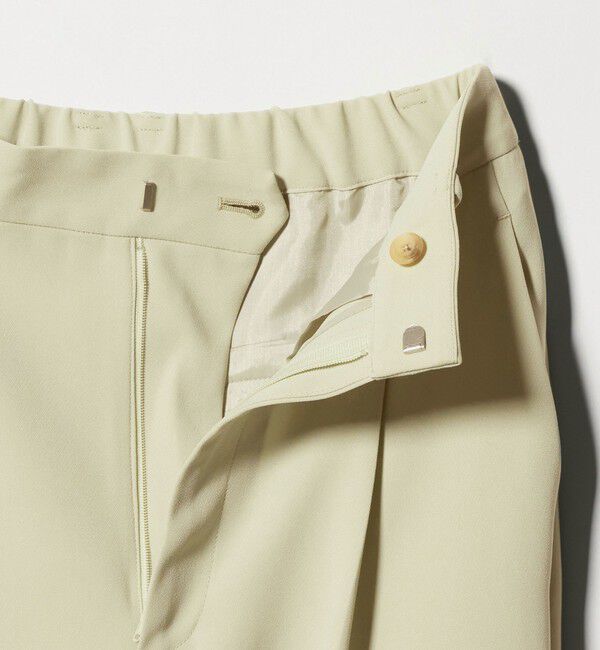 BEAUTY&YOUTH UNITED ARROWS「タックワイドストレートパンツ ウォッシャブル」|スラックス|