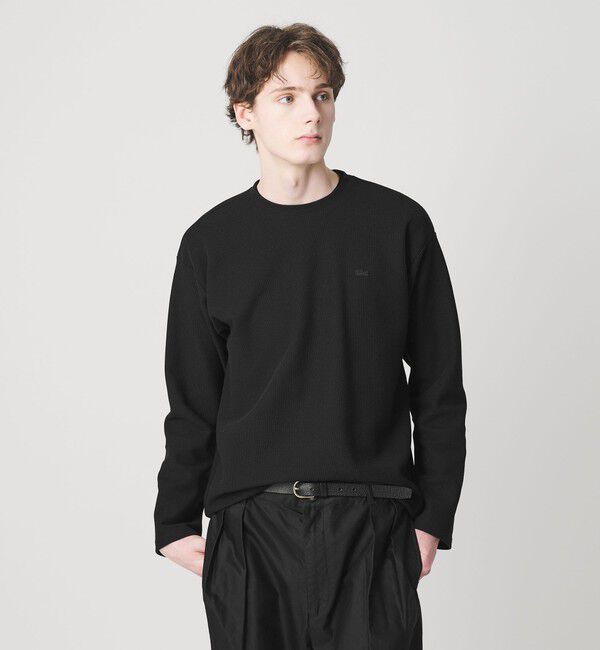 BEAUTY&YOUTH UNITED ARROWS「＜LACOSTE for BEAUTY&YOUTH＞ワントーン ロング スリーブ カットソー」|Tシャツ・カットソー|