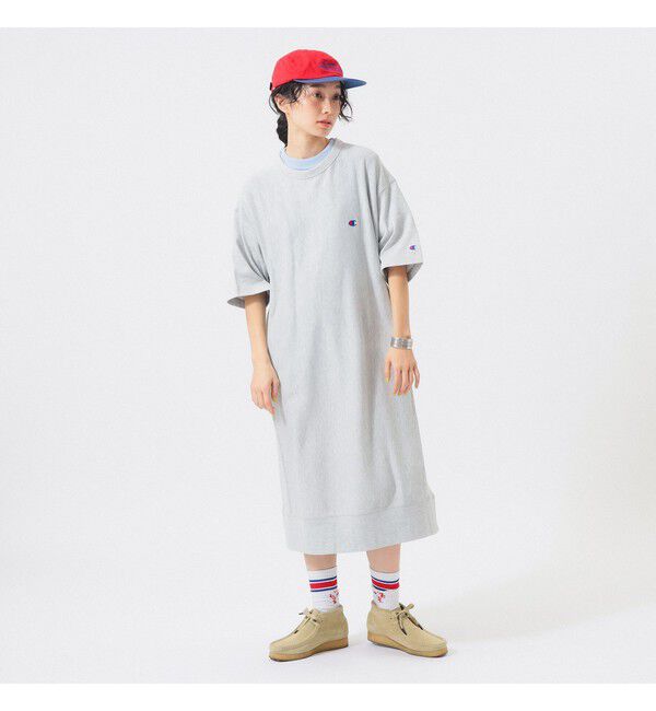 BEAMSBOY「【別注】Champion / リバースウィーブ(R) ショートスリーブ ワンピース」|ワンピース|