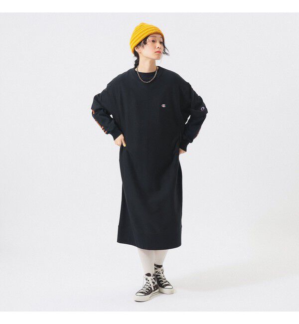 BEAMSBOY「【別注】Champion / リバースウィーブ(R) ショートスリーブ ワンピース」|ワンピース|