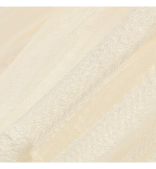 Ray BEAMS 「チュール シャーリング ノースリーブ」|Tシャツ・カットソー|