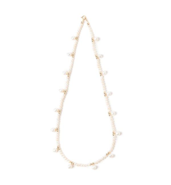 Demi-Luxe BEAMS 「jour couture / fountain.02 ネックレス」|その他|WHITE
