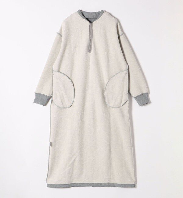 SHIPS any「SHIPS any:〈洗濯機可能〉USA コットン 裏起毛 ハーフジップ ワンピース」|ワンピース|