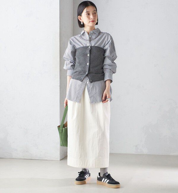 SHIPS for women「タフタ コクーン スカート」|スカート|