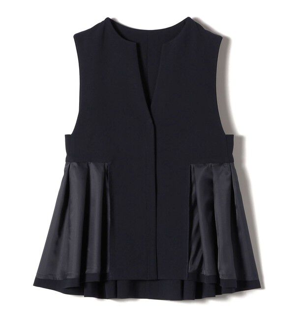 SHIPS for women「ダブル クロス ジレ （セレモニー対応可）」|ベスト・ジレ|