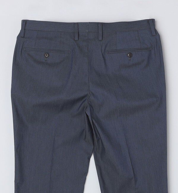 SHIPS Colors 「SHIPS Colors:〈洗濯機可能〉デニム ライク スラックス(セットアップ対応可能)」|スラックス|