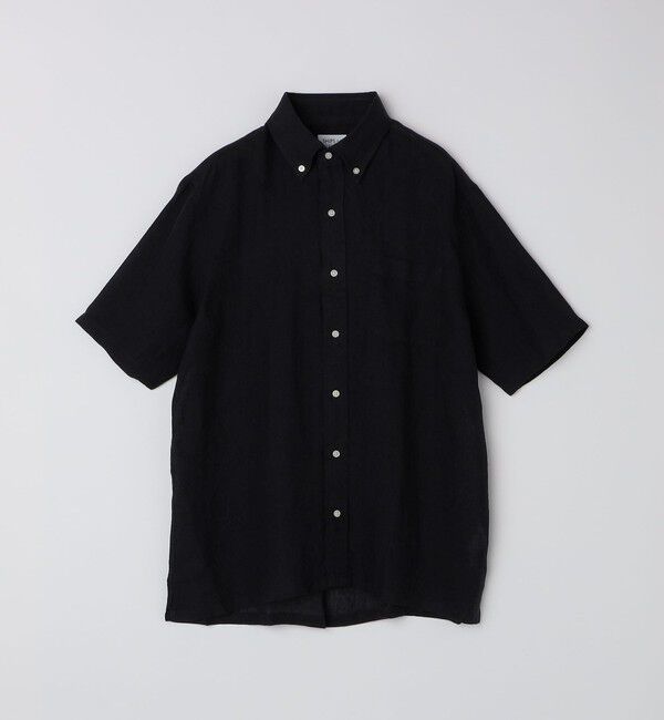SHIPS Colors 「SHIPS Colors:リネン ボタンダウン ショートスリーブ シャツ」|シャツ・ブラウス|