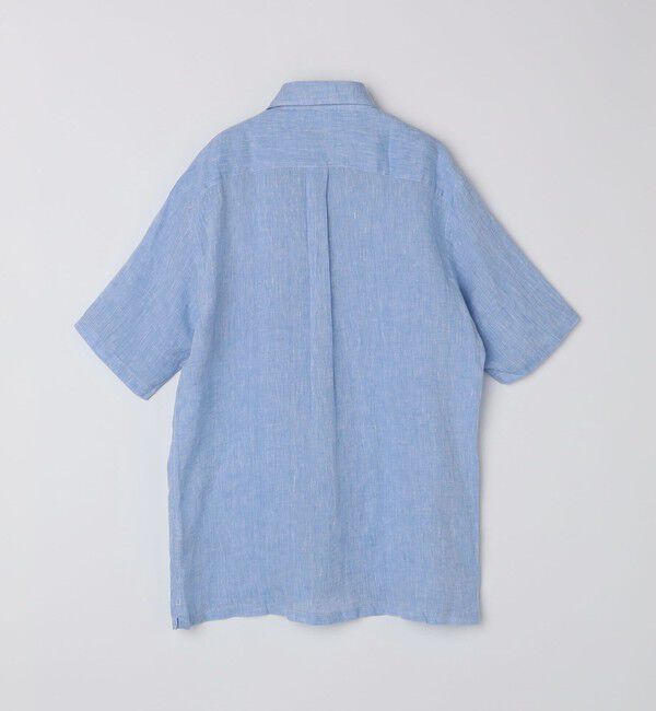 SHIPS Colors 「SHIPS Colors:リネン ボタンダウン ショートスリーブ シャツ」|シャツ・ブラウス|