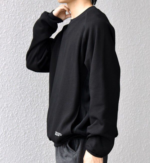 SHIPS any「【SHIPS any別注】HINSON: 裏起毛 フリース ワンポイント ラグラン スウェット◇」|スウェット・ジャージ|