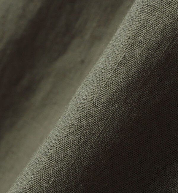 SHIPS「【SHIPS別注】Errico Formicola: エンブロイダリー リネン ソリッド シャツ」|シャツ・ブラウス|