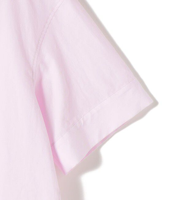 SHIPS for women「〈手洗い可能〉無地/ストライプ スキッパー サイド スリット 半袖 シャツ」|シャツ・ブラウス|