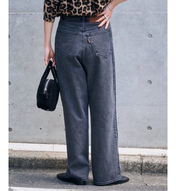 OUTDOOR PRODUCTS Usual Things「追4 ULTデニムハイライズルーズ5PKT」|デニム|