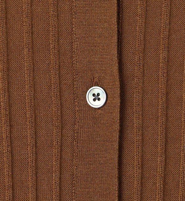 TOMORROWLAND collection「カシミヤシルクリブ クルーネックカーディガン」|カーディガン|