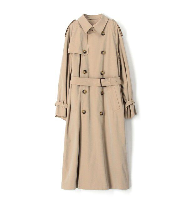 MACPHEE「シャンブレーツイル トレンチコート」|トレンチコート|45 キャメル