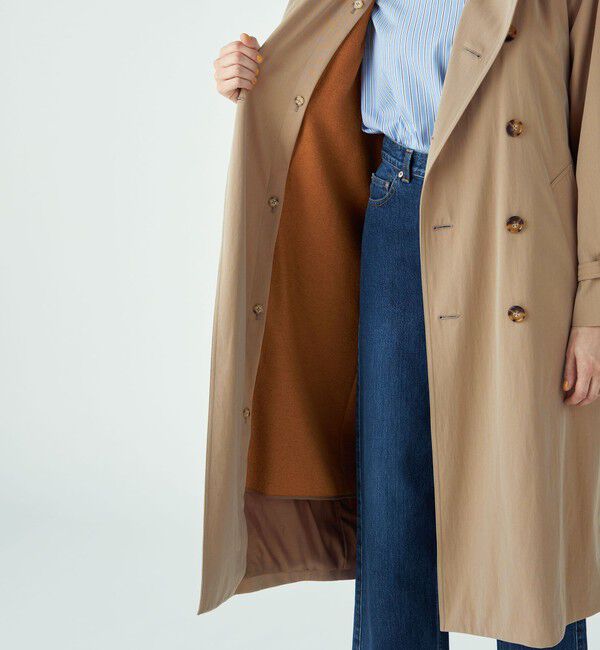 MACPHEE「シャンブレーツイル トレンチコート」|トレンチコート|