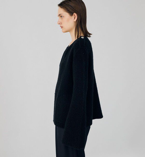 DES PRES「パイルステッチ ノーカラージャケット」|ノーカラージャケット|