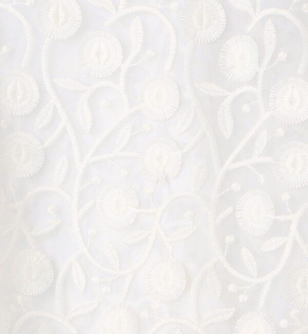 MACPHEE「メッシュエンブロイダリー キャミソール」|キャミソール|