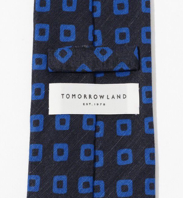 TOMORROWLAND GOODS「TOMORROWLAND リネンシルク 小紋柄ネクタイ」|ネクタイ・蝶ネクタイ|