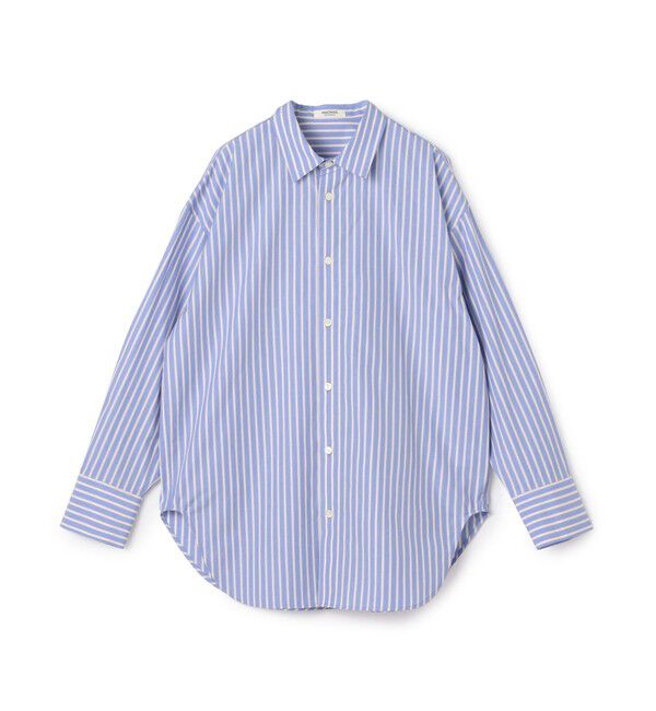MACPHEE「コットンブロード レギュラーシャツ」|シャツ・ブラウス|63 ライトブルー