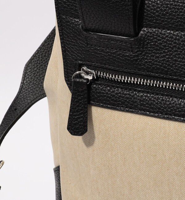 TOMORROWLAND GOODS「TOMORROWLAND キャンバスレザーコンビ バックパック」|リュック|