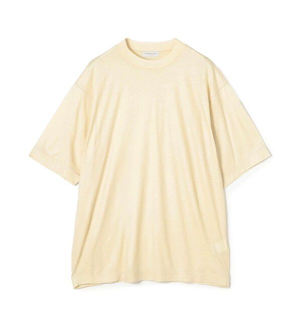 TOMORROWLAND MENS「ウールジャージー モックネック ハーフスリーブカットソー」|Tシャツ・カットソー|13 オフホワイト