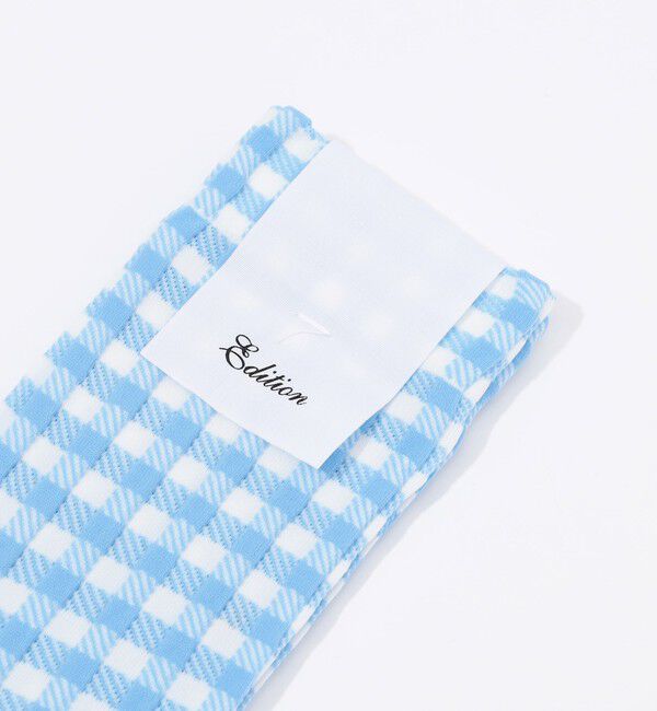 Edition「ギンガムソックス」|ソックス|