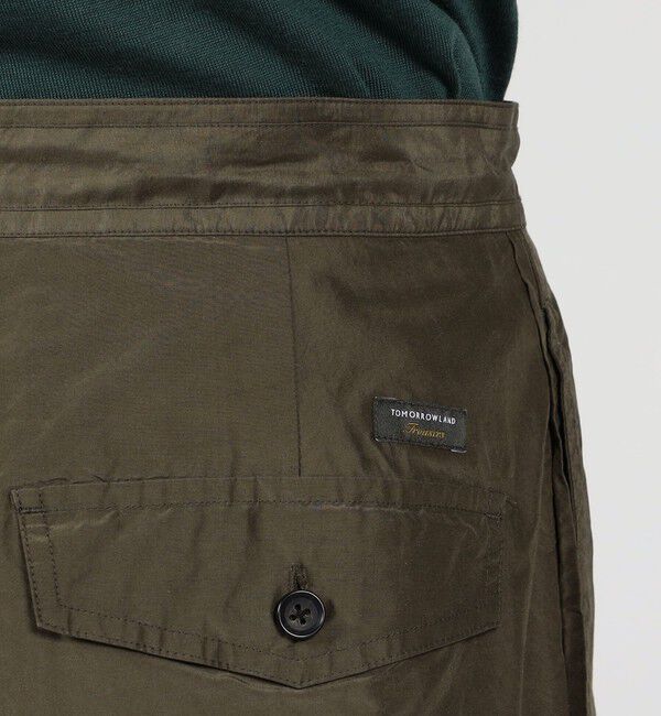 TOMORROWLAND MENS「コットンシルク バレルイージーパンツ」|その他|