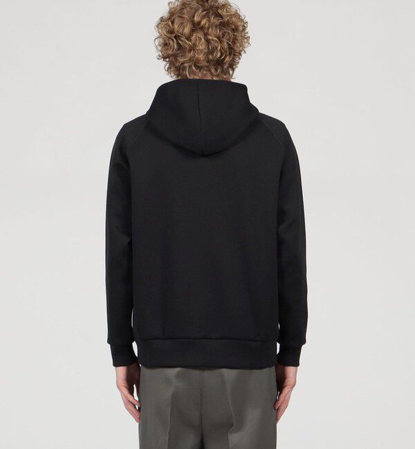 TOMORROWLAND MENS「スビンコットン ダンボール ハーフジップ パーカ」|パーカー|