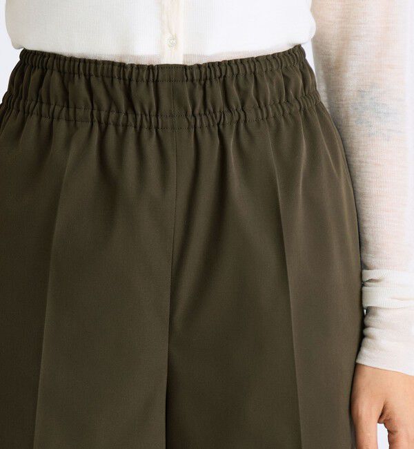 Edition「ストレッチベンタイル ウエストギャザーパンツ」|その他|