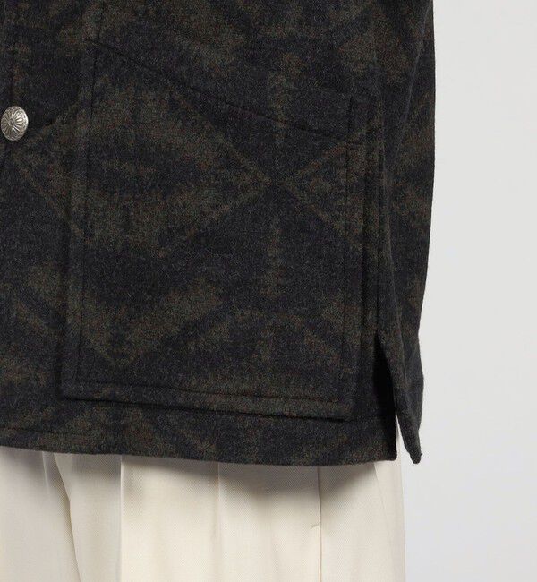 TOMORROWLAND MENS「【別注】PENDLETON ウールブランケット ジャケット」|ブルゾン・スタジャン|