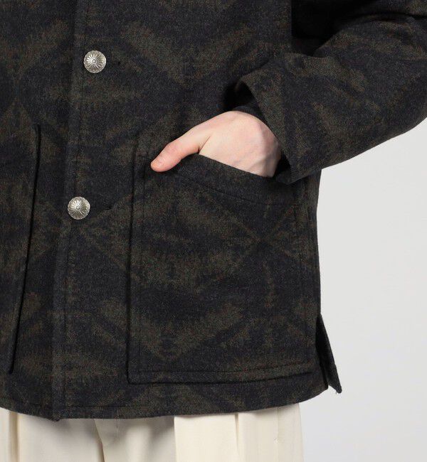 TOMORROWLAND MENS「【別注】PENDLETON ウールブランケット ジャケット」|ブルゾン・スタジャン|