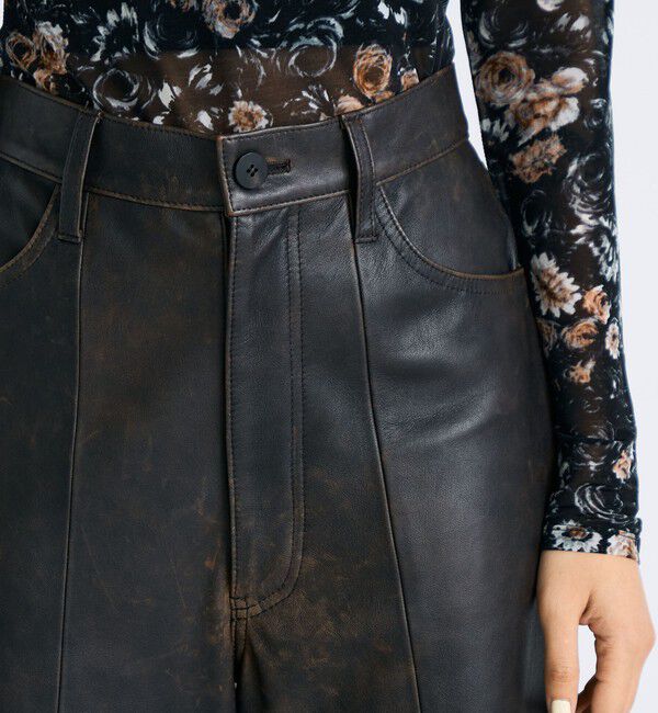 Edition「クラッシュレザーパンツ」|その他|