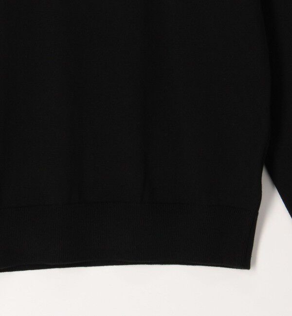 CABaN「コットンカシミヤ プレーンモックネックプルオーバー」|ニット・セーター|