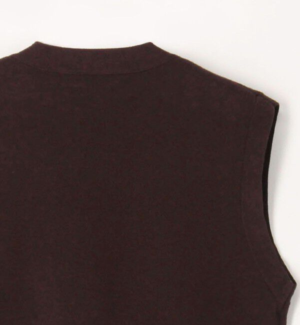 CABaN「コットンカシミヤ Vネックドロップショルダーベスト」|ベスト・ジレ|