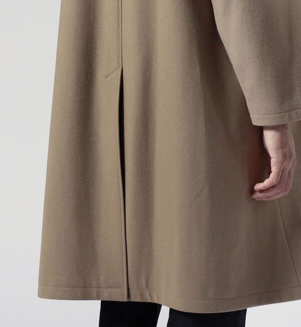 TOMORROWLAND MENS「ウールナイロン バルカラーコート」|ステンカラーコート|