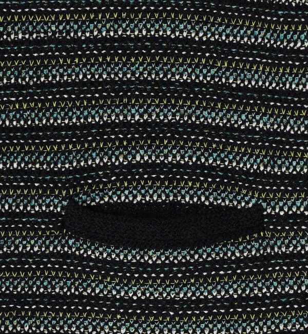 MACPHEE「ジャカードボーダー ハーフスリーブジャケット」|ノーカラージャケット|