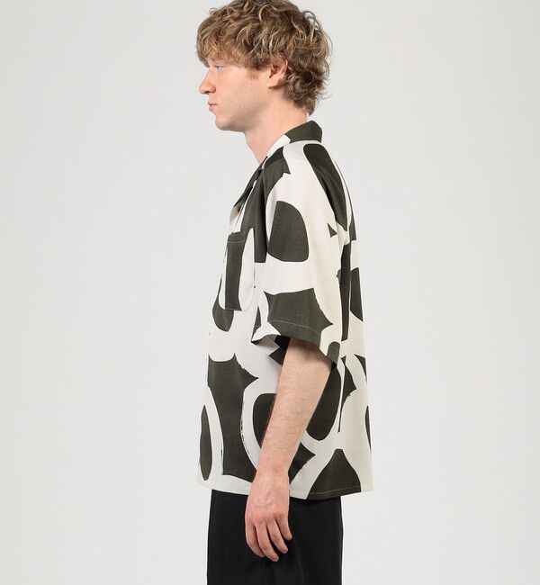 TOMORROWLAND BUYING WEAR「【別注】m's braque ポリエステル オープンカラー ハーフスリーブシャツ」|シャツ・ブラウス|