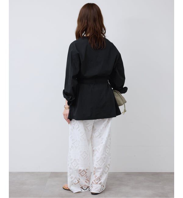 SLOBE IENA「《追加》ノーカラーサファリブルゾン」|その他|