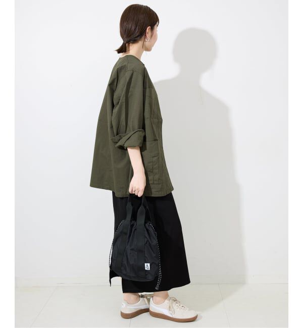 SLOBE IENA「《追加》ノーカラーサファリブルゾン」|その他|