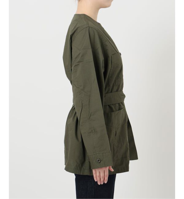 SLOBE IENA「《追加》ノーカラーサファリブルゾン」|その他|