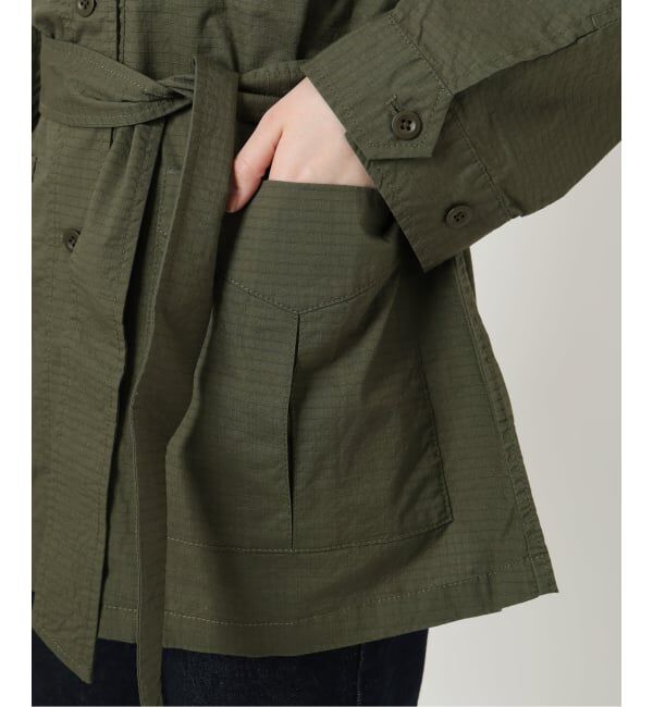 SLOBE IENA「《追加》ノーカラーサファリブルゾン」|その他|