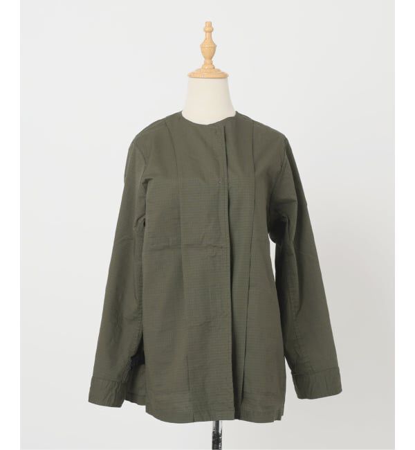 SLOBE IENA「《追加》ノーカラーサファリブルゾン」|その他|