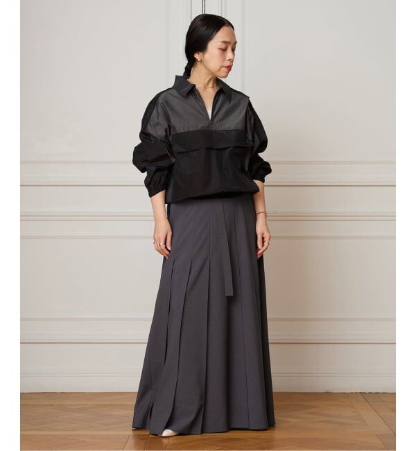 IENA LA BOUCLE「《洗濯機洗い可》IENA LA BOUCLE ハーフジッププルオーバー」|その他|