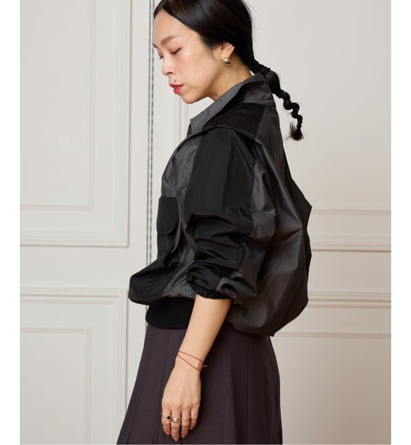 IENA LA BOUCLE「《洗濯機洗い可》IENA LA BOUCLE ハーフジッププルオーバー」|その他|