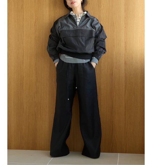 IENA LA BOUCLE「《洗濯機洗い可》IENA LA BOUCLE ハーフジッププルオーバー」|その他|