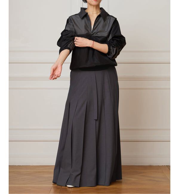 IENA LA BOUCLE「《洗濯機洗い可》IENA LA BOUCLE ハーフジッププルオーバー」|その他|