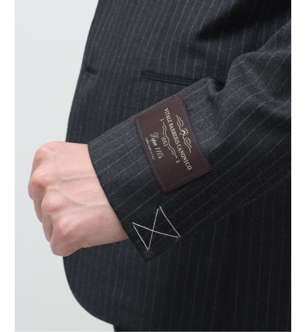 EDIFICE「【CANONICO / カノニコ】CFT 3ボタン ストライプ」|スーツ|